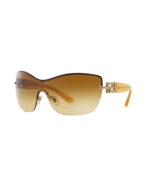 versace sunglasses with gold studs|Versace sunglasses women gold.